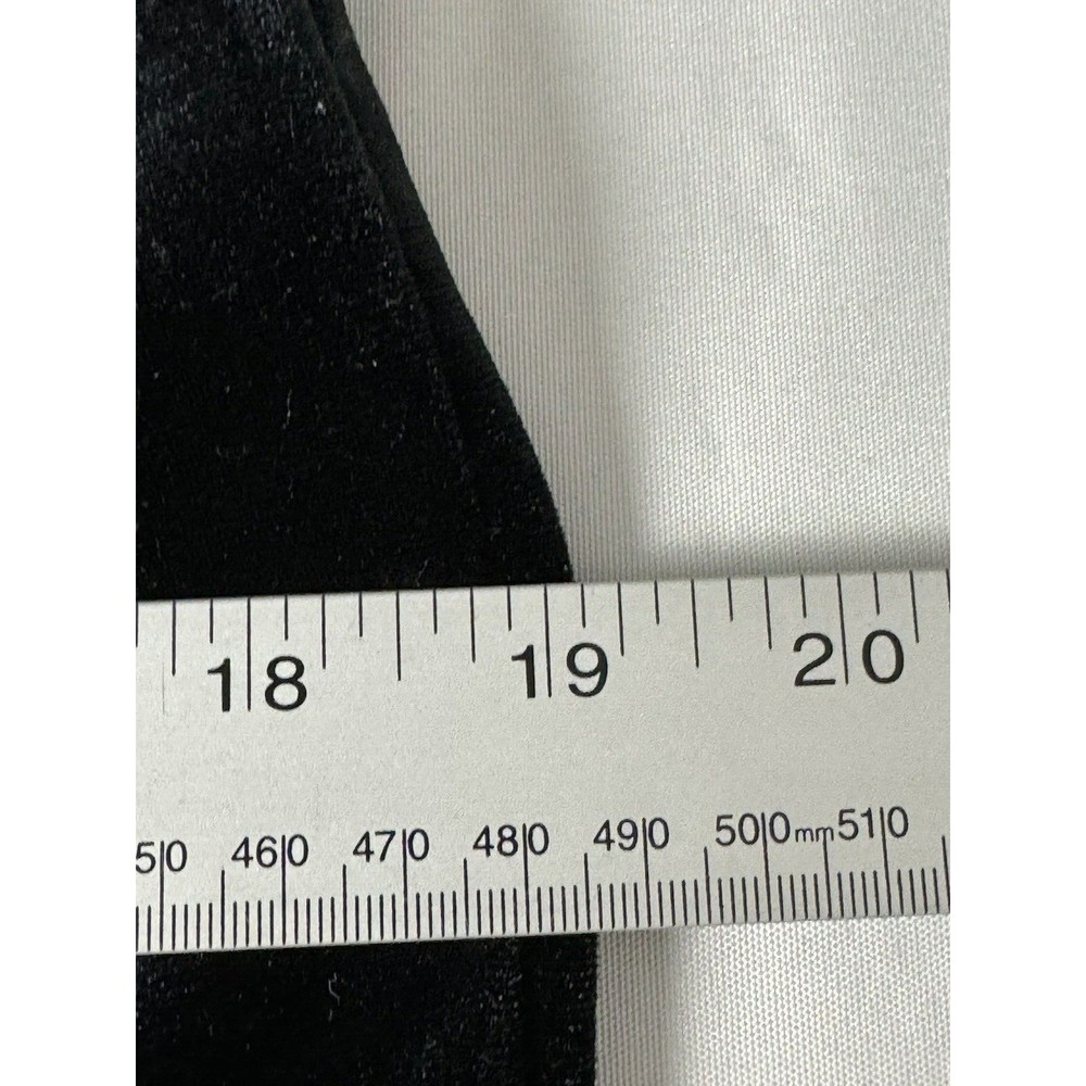 TTY Bridal Women's Size 8 Black Off The Shoulder Velvet Mermaid Evening Gown - Picture 15 of 16